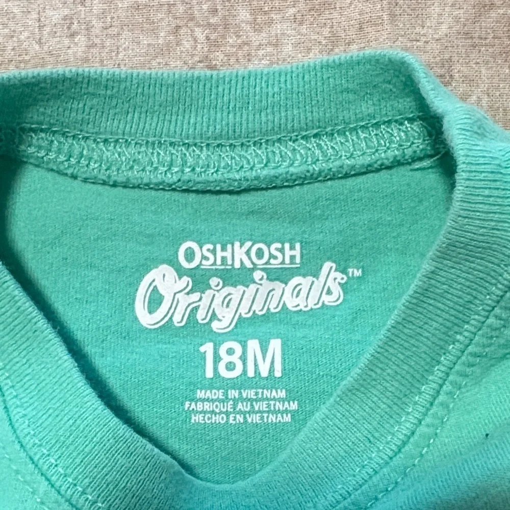 OshKosh B'gosh Teal Graphic Tee